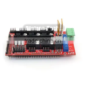 Electronics Reprap Ramps 1.4 Kit Control Panel Printer Control Reprap MendelPrusa + 5pcs DRV8825 Stepper Motor Drive Carrier thumbnail-4