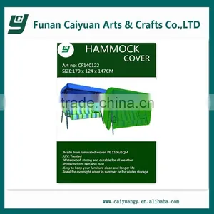 UV and Waterproof PE Outdoor Furniture Garden Swing Seat Cover thumbnail-1