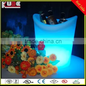 Best Selling Durable Plastic LED Wine Ice Bucket, LED Flashing Ice Bucket, LED Lighted Ice Bucket thumbnail-5