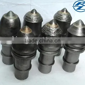 B47K17H B47K19H Round Shank Chisel Bullet Teeth for Rock Drilling Construction Conical Auger Drill thumbnail-2