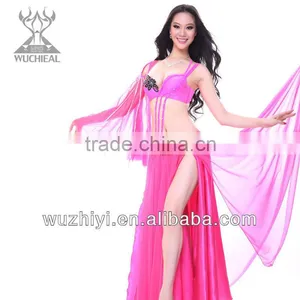 Silk Sexy Arabic Belly Dance Performance Dress thumbnail-1