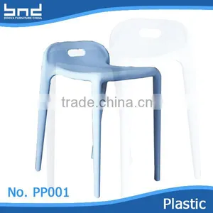 Modern Cheap Plastic Side Stool Chair Factory Price thumbnail-3