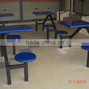 FRP Six-seater Dining Table & Chair, Fiberglass Chair, Fibreglass Table thumbnail-4