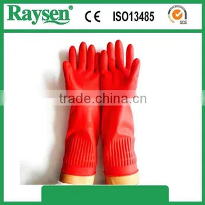 China Manufacture Wholesales Latex Household Gloves With High Quality thumbnail-5