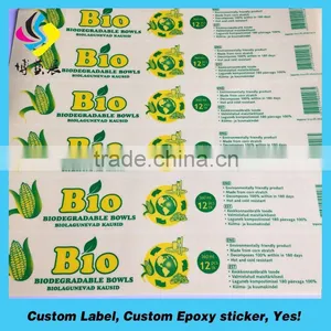 Cheap Hotsell Tensile Membrane Clear Packaging Sticker thumbnail-5