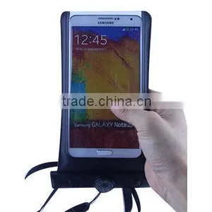 100% CLEAR PVC WATERPROOF CASE COVER BAG DRY POUCH FOR MOBILE PHONE WITH IPX8 REPORT thumbnail-1