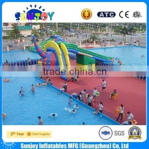 2016 New Design Out Door Metal Wall Swimming Pool in Summer thumbnail-1