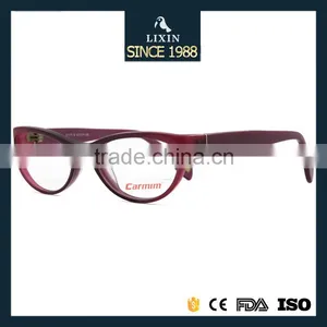 Fashion Womens Acetate Cat Eye Optical Eyeglasses Frames Elegant Temple for Lady's Eyewear Glasses X1177 thumbnail-1