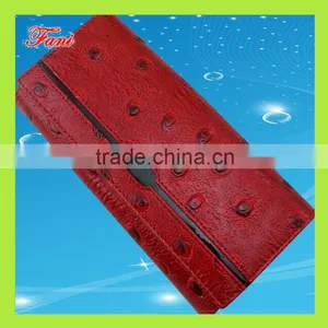 Imitation Ostrich Leather Slim pu Wallet thumbnail-6