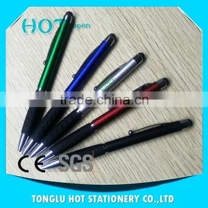 Best Selling Products Soft Black Stylus on the TOP Cheap Retractable Plastic Stylus Pens thumbnail-1