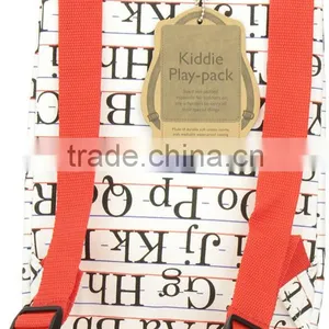 Kindergarten Kids Bags Baby Vintage Alphabet Pack Children School Backpacks thumbnail-2
