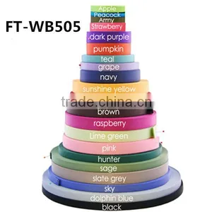 New Popular Colorful Nylon Webbing Strap, Nylon Colorful Ribbon, Use To Make Pet Collar FT-WB505 thumbnail-1