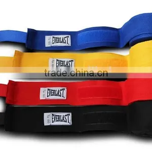 Width 5cm Length 3M 100% Cotton Bandage Strap Boxing Gloves Sanda Muaythai Bandage MMA thumbnail-1