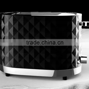 HOT SALE PP Material Diamond Design Toaster With Extra Wide Slots thumbnail-3