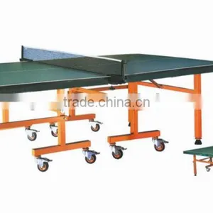 Aluminium Outdoor Tennis Table/Promotion Foldable&movable Ping Pong Table thumbnail-3