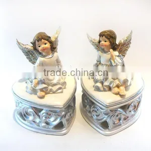 Pray Girl Polyresin Creative Angel ,praying Angel Statue ,stock thumbnail-1