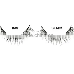 2014 Natural Horse Fur Eyelash Full Strip False Horse Eyelashes thumbnail-1
