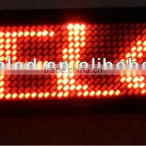 Express Electronic Plastic Magnetic Rechargable and Usb Rechargeable Flashing Led Name Badge Display Display thumbnail-1