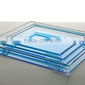 Blue Acrylic Tray Tables thumbnail-1
