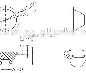 Infrared Lens for Imitation Lumens LED Lens for Led Light thumbnail-5