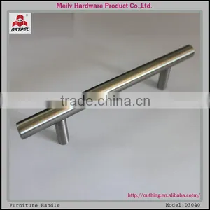 Stainless Steel Brush T Bar Bathroom Cabinet Handle D3040 thumbnail-2