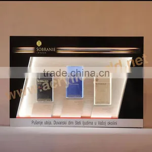 Large Acrylic Cigarette Display Holder , LED Acrylic Cigarette Display Stand thumbnail-2