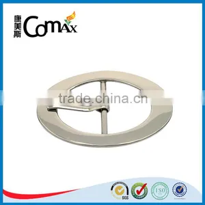 High Quality Fashion Oval Tri-Glide Nickel Metal Pin Buckle thumbnail-4