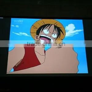 100 Inch 16:9 Ratio Manual Fabric Projection Screen Projector Screen thumbnail-5