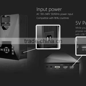 1200Lumens Cheap Mini Video HDMI 3D Full HD WIfi LED Classroom Projector UC46 thumbnail-4
