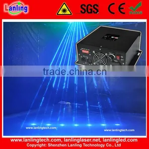 Mini Laser Light Portable DMX Cyan Beam Stage Light thumbnail-1