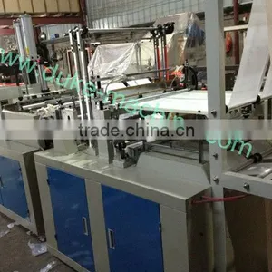 GBDE-600 High Speed T-shirt Bag Making Machine thumbnail-1