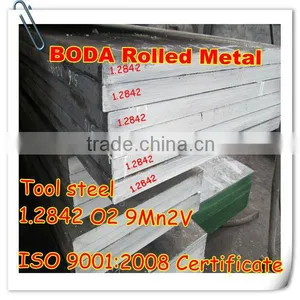 Hot Sale DIN1.2842 GB 9Mn2V AISI O2 Flat Steel Bar thumbnail-3