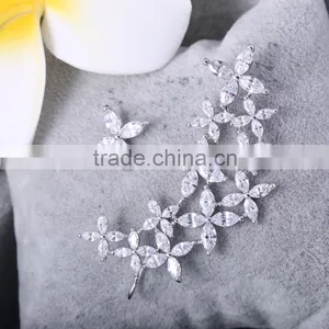 925 Thailand Silver Earring Earring Hooks Triangle Shaped Earrings thumbnail-3