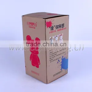Custom Shape Children Corrugated Toy Paper Box With PVC Window thumbnail-6