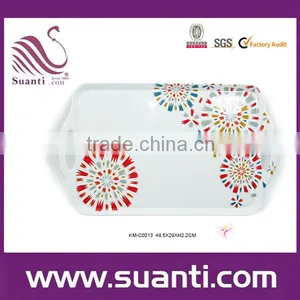 2015 Wholesale Square Modern Melamine Food Serving Tray thumbnail-1