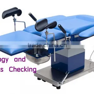 Electric Gynaecology and Obstetrics Examination Operating Table Obstetric Gynecological Bed thumbnail-1