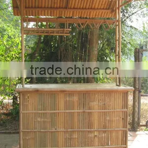 VIETNAM ECO-FRIENDLY NATURAL BAMBOO THATCH TIKI HUTS & BAR & GAZEBO/BAMBOO FURNITURE SET CHEAP PRICE-GIA GIA NGUYEN COMPANY thumbnail-1