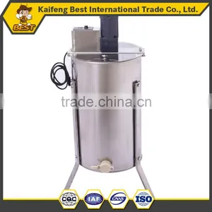 2016 New Style 12V/110V/220V Stainless Steel Electric 3 Frame Honey Extractor Hot Sale thumbnail-1