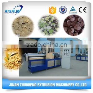 Extruded Corn Flakes Breakfast Cereals Production Equipment Line thumbnail-1