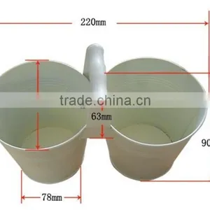 2015 New Good Steel Decorative Flower Pots for Sale thumbnail-1