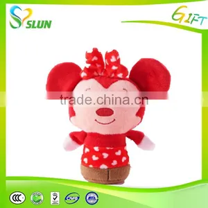 Valentine's Day Teddy Bear Plush Toy With Red Heart thumbnail-3