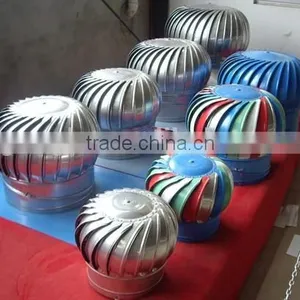 Wind-driven Self Running Automatic Turbine Roof Fan thumbnail-2