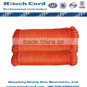 High Quality 16mm Fancy Solid Braid Polypropylene Rope thumbnail-2