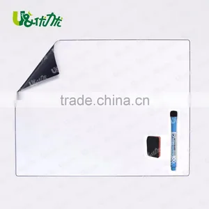 Magnetic Whiteboard for Kitchen Fridge Magnet Board Dry Erase Sheet With PET Film 17 x 12 Inch 0.5 mm thumbnail-1