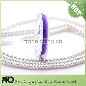 0.8mm Black Color Crystal Stretch Cord thumbnail-4