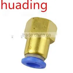 Pneumatic Pu Tube Female Quick Release Connector Brass Body thumbnail-2
