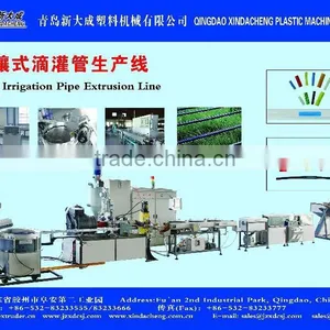 New Drip Irrigation Tape Machine/Extrusion Machine In China /PE Flat Dripper Pipe thumbnail-2
