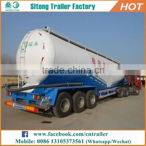 Dry Bulk Trailer Manufacturers V Shape Cement Silo Tanker Trailer thumbnail-4