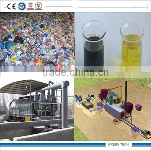 NEW STYLE POLLUTION FREE House Hold Garbage /oily Waste Recycling Plant to Fuel Oil by Pyrolysis thumbnail-1
