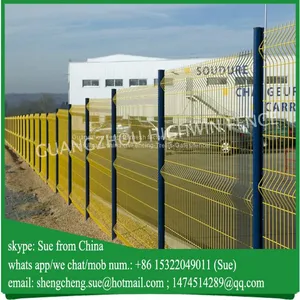 3M High Basketball Playground Yellow Iron Fence for Japan thumbnail-1